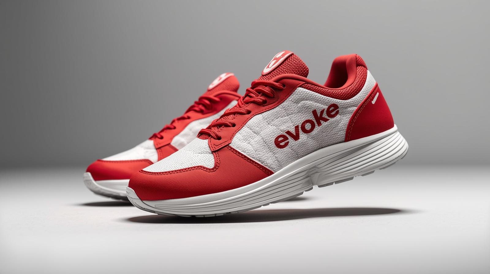 shoes with brand name evoke 